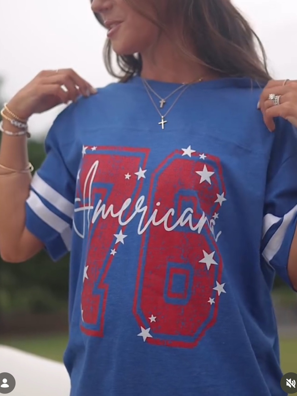 Mountain Moverz America ‘76 oversized shirt